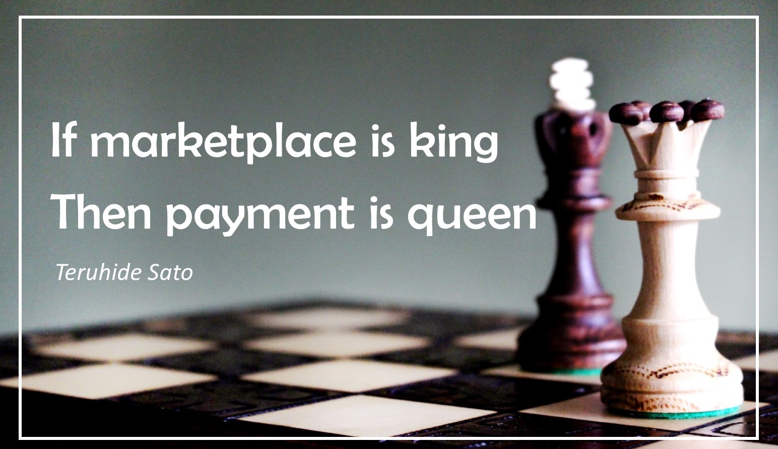 If marketplace is king payment system is queen