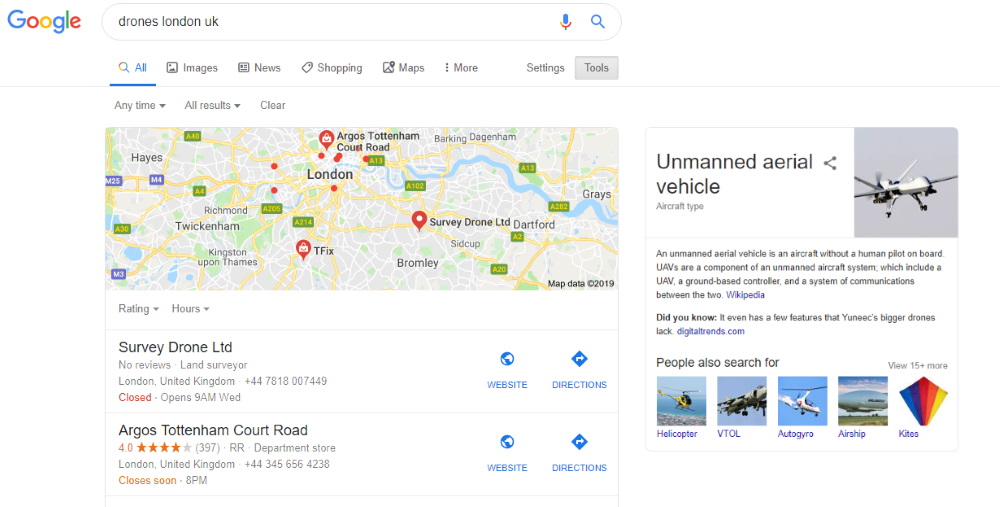 Structured Data can help your marketplace and its products appear in Google Maps and Knowledge Graph Cards 