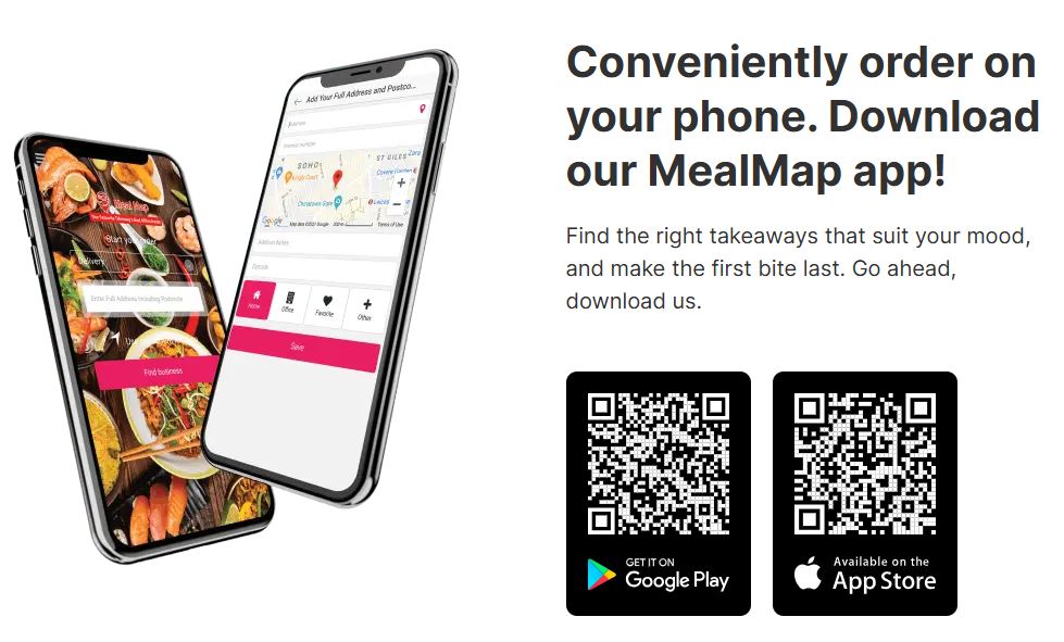 MealMap food delivery app