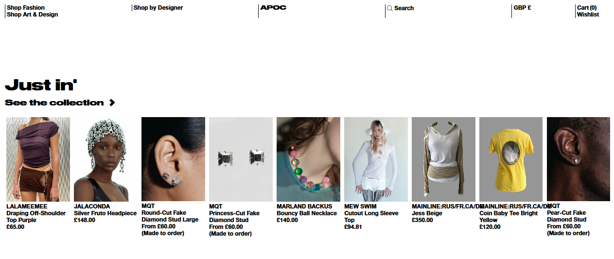 We built a Shopify Connector for Apoc Store, a marketplace for art, fashion, and design pieces. This allowed Apoc Store to address their specific pain points without requiring a complete dismantling of the existing, successful platform.